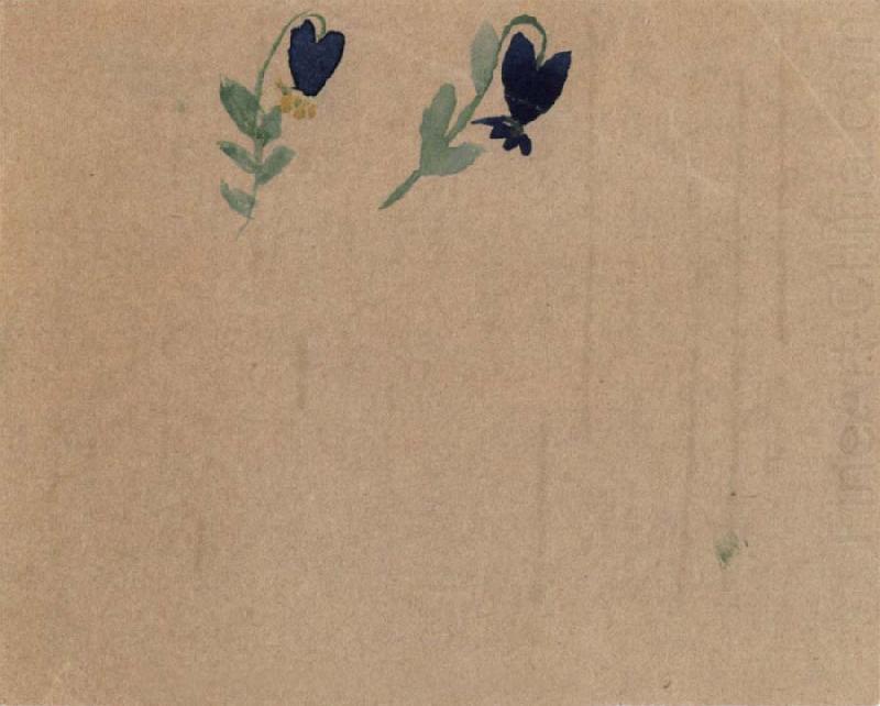 Two Blue Flowers, Paul Klee